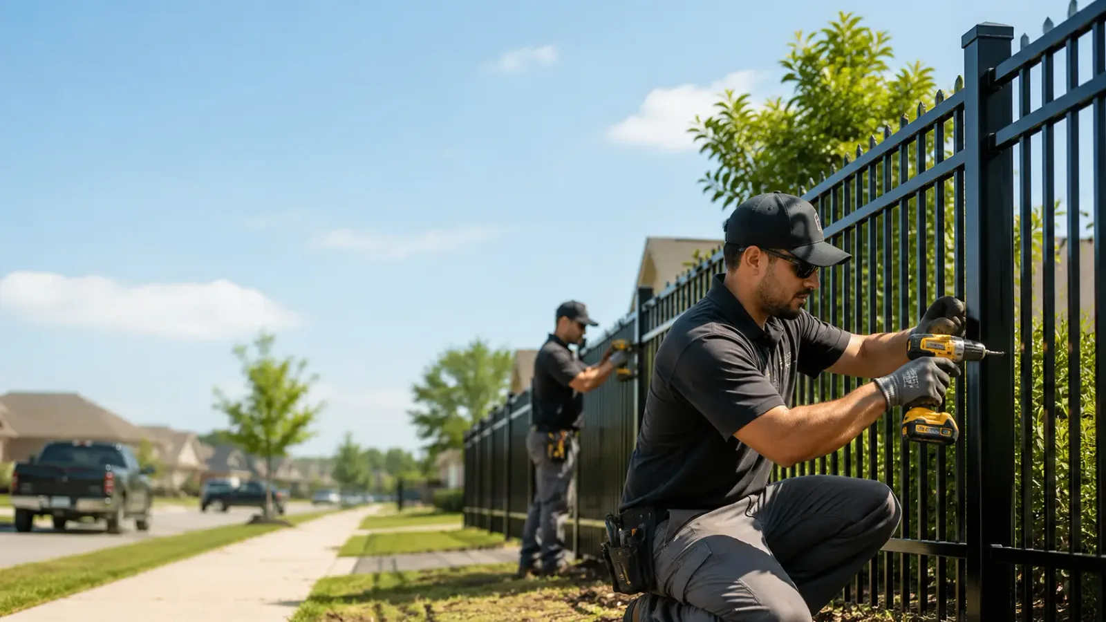Metal Fence Installation in Joshua, TX